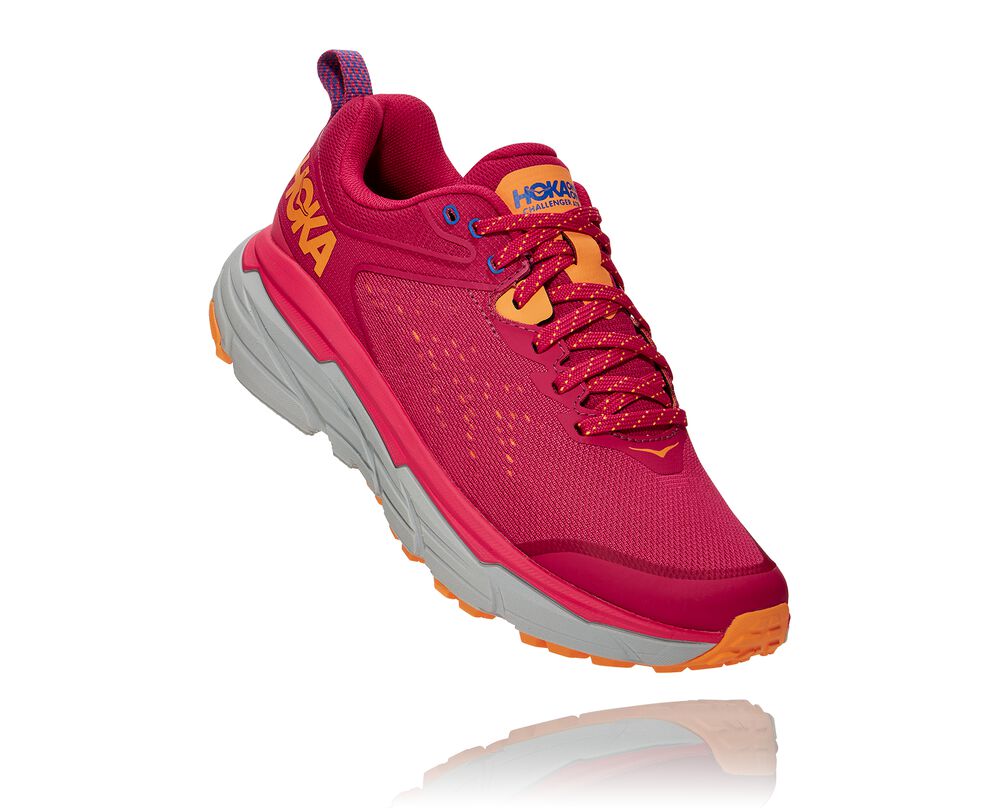 Hoka One One Challenger ATR 6 Wides Dam Burgundy/Rosa - SE-6086871